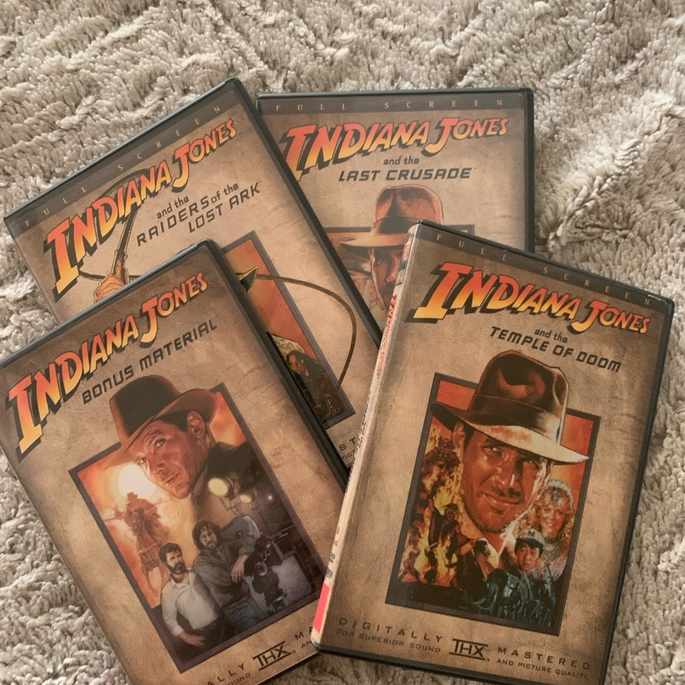 Indian Jones 4 dvd set